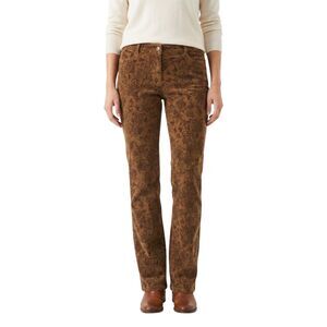 Harold's Vintage Brown Floral Boho Pants Size 6